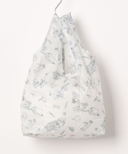 Disney（ディズニー）の「【 Disney / ディズニー 】 ぬいぐるみ おてつだいエコバッグ　SKE（エコバッグ/サブバッグ・レディース・イエロー/グリーン/ブルー/パープル・FREE）」の5枚目の写真