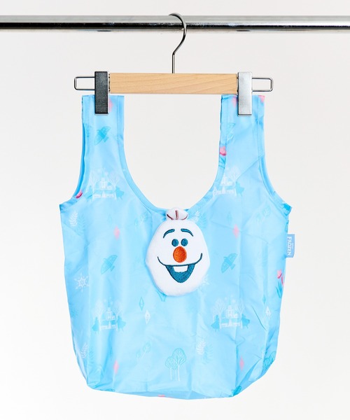 Disney（ディズニー）の「【 Disney / ディズニー 】 ぬいぐるみ おてつだいエコバッグ　SKE（エコバッグ/サブバッグ・レディース・イエロー/グリーン/ブルー/パープル・FREE）」の3枚目の写真