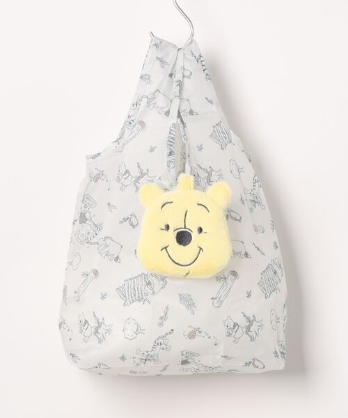 Disney（ディズニー）の「【 Disney / ディズニー 】 ぬいぐるみ おてつだいエコバッグ　SKE（エコバッグ/サブバッグ・レディース・イエロー/グリーン/ブルー/パープル・FREE）」の10枚目の写真