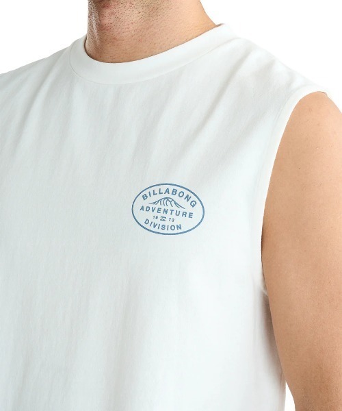 BILLABONG(ビラボン)の「BILLABONG メンズ 【A/DIV.】 ADIV LOGO タンクトップ 【2025年夏モデル】/ビラボンバックプリントマッスルタンクトップ(タンクトップ・メンズ・ホワイト/ブラック・MEDIUM/LARGE/X-LARGE)」の4枚目の写真