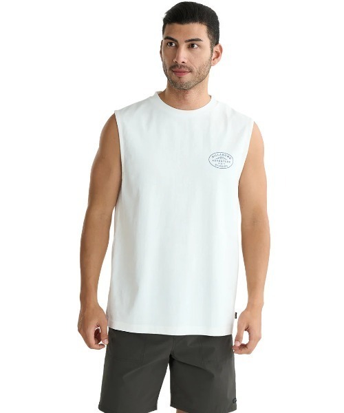 BILLABONG(ビラボン)の「BILLABONG メンズ 【A/DIV.】 ADIV LOGO タンクトップ 【2025年夏モデル】/ビラボンバックプリントマッスルタンクトップ(タンクトップ・メンズ・ホワイト/ブラック・MEDIUM/LARGE/X-LARGE)」の6枚目の写真