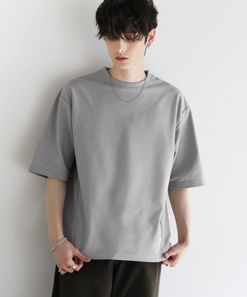 Buyer's Select/【接触冷感/速乾/UVカット/イージーケア】強燃カノコ衿