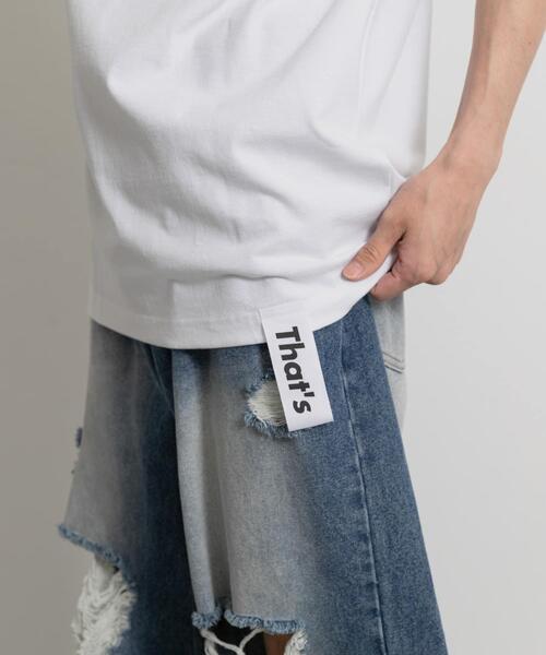THE GOODLAND MARKET(ザグッドランドマーケット)の「That’s The Tee WAVE CONTROLLER(Tシャツ/カットソー・メンズ・ホワイト/ブラック・MEDIUM/LARGE/X-LARGE)」の3枚目の写真