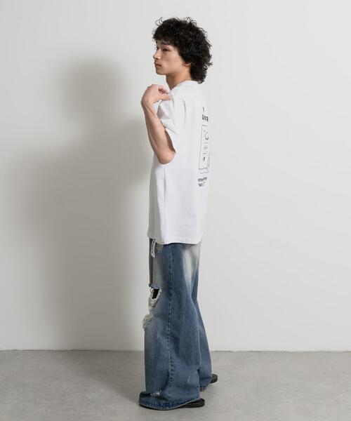 THE GOODLAND MARKET(ザグッドランドマーケット)の「That’s The Tee WAVE CONTROLLER(Tシャツ/カットソー・メンズ・ホワイト/ブラック・MEDIUM/LARGE/X-LARGE)」の8枚目の写真