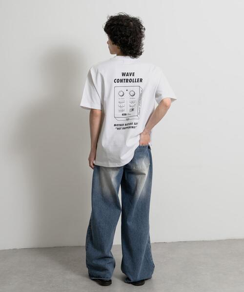 THE GOODLAND MARKET(ザグッドランドマーケット)の「That’s The Tee WAVE CONTROLLER(Tシャツ/カットソー・メンズ・ホワイト/ブラック・MEDIUM/LARGE/X-LARGE)」の9枚目の写真