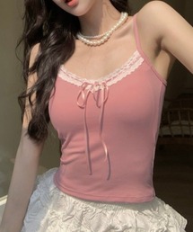 キャミソール（ピンク/桃色系・リボン）ファッション通販 - ZOZOTOWN