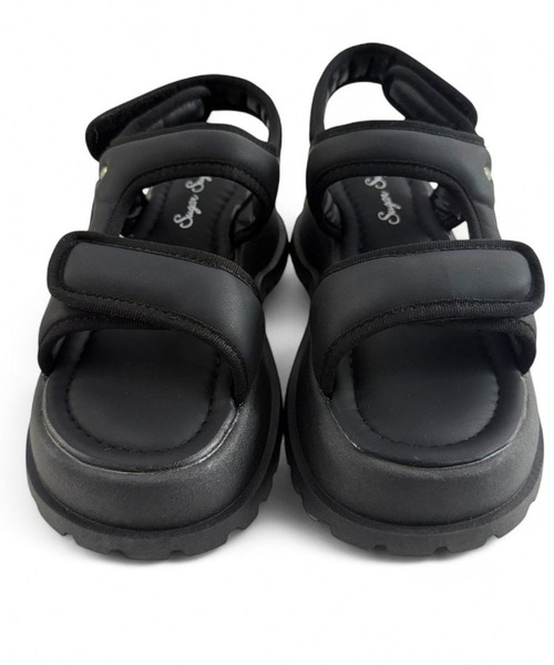 Sugar Sugar（シュガーシュガー）の「厚底スポーツサンダル 【SUGARSUGAR シュガーシュガー】（サンダル・レディース・アイボリー/ブラック・M/L/LL/S）」の15枚目の写真