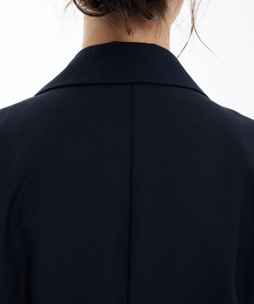 PUBLIC TOKYO(パブリックトウキョウ)の「残りわずか】リネンコンテーラーオールインワン(つなぎ/オールインワン・レディース・ブラック/ネイビー・1/2)」の22枚目の写真