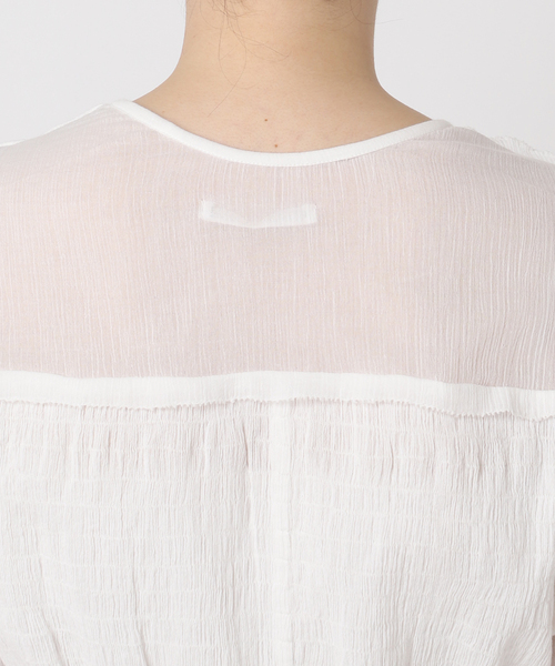 plage（プラージュ）の「《追加》R’IAM SWEET ブラウス 2（シャツ/ブラウス・レディース・ホワイト/ブラック・FREE）」の13枚目の写真