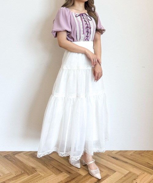 アリーム　areeam ラプンツェル　レースアップブラウス Areeam(アリーム) | 〜 new arrival 〜 ⁡ Areeam Disney