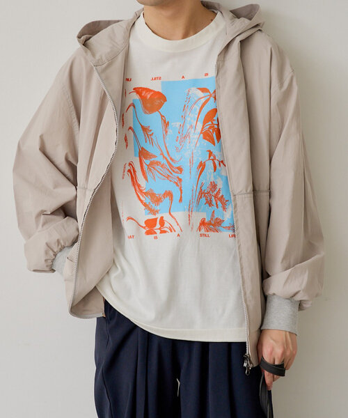 WHIMSIC（ウィムジック）の「【WHIMSIC/SETUP対応】ジップフーディーシャツ（パーカー・レディース・ブラウン/グレー/ブルー・FREE）」の2枚目の写真