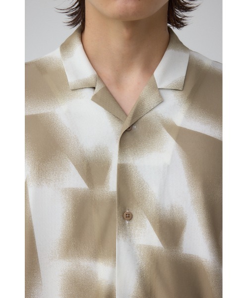 AZUL by moussy(アズールバイマウジー)の「パワーネット総柄シャツ(シャツ/ブラウス・メンズ・ベージュ系その他/ブラック系その他/ブルー系その他・MEDIUM/LARGE)」の19枚目の写真