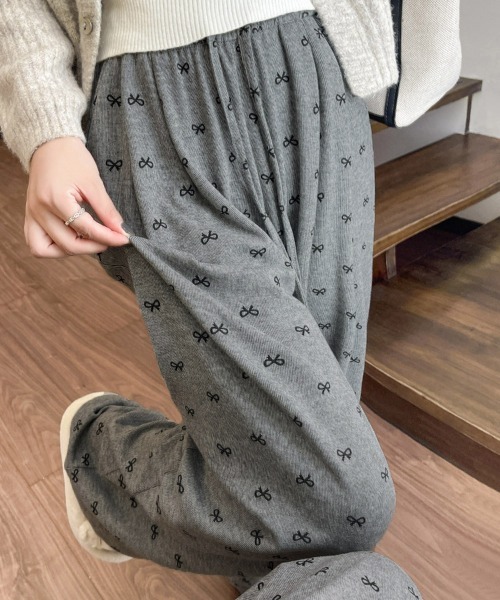 Miniministore（ミニミニストア）の「薄手スウェットパンツ 韓国風ワイドパンツ（スウェットパンツ・レディース・ベージュ/ブラック/ダークグレー/ライトグレー/モカ・M/L/XL）」の10枚目の写真