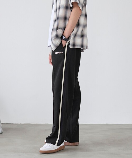 CONVERSE（コンバース）の「CONVERSE（コンバース）サイドラインイージーパンツ（その他パンツ・メンズ・ブラック/モカ・S/M/L）」の7枚目の写真