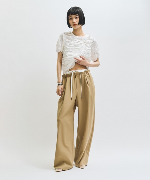 ADAM ET ROPE'(アダムエロペ)の「シアーパンプス(パンプス・レディース・オフホワイト/ブラック・24.5/24/23.5/23)」の22枚目の写真