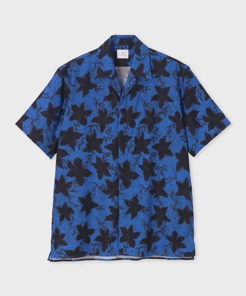 Gentian” オープンカラーシャツ【252310 614Z】（シャツ