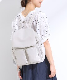 SHOO・LA・RUE | 【撥水】Wポケットリュック(バックパック/リュック)