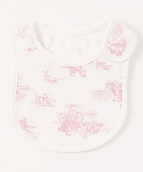 Boribon oeuf（ボリボンウーフ）の「【Boribon oeuf】ブランシュスタイ（スタイ/よだれかけ・キッズ・ピンク/ブルー・FREE）」の2枚目の写真