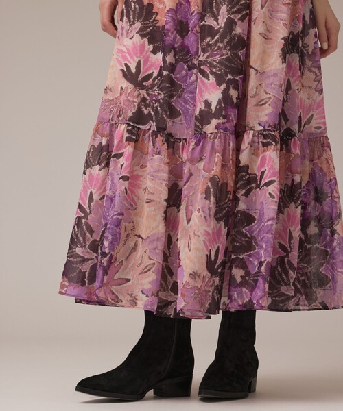 タイダイリーフプリントワンピース（ワンピース）｜GRACE CONTINENTAL