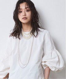 CHIC STYLE | ボリュームスリーブブラウス＜大きいサイズ有＞シックスタイル(シャツ/ブラウス)