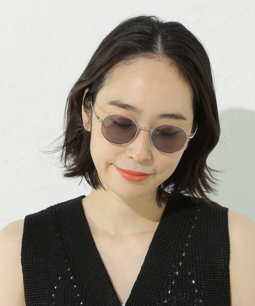 NOEYEDIA（ノーアイディア）の「noeyedia/ノーアイディア 425 サングラス NE-425（サングラス・レディース・ブラウン/シルバー・FREE）」の8枚目の写真