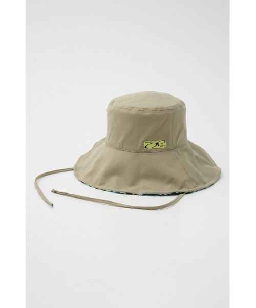 RODEO CROWNS WIDE BOWL（ロデオクラウンズワイドボウル）の「(OP)ラッシュガード ハット（ハット・レディース・ライトカーキ/ブラック・FREE）」の5枚目の写真