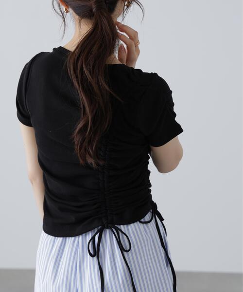 FREE'S MART(フリーズマート)の「アシメドロストリブカットソー(Tシャツ/カットソー・レディース・ブラック/グレー/ピンク/ホワイト・FREE)」の11枚目の写真