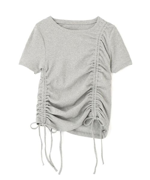 FREE'S MART(フリーズマート)の「アシメドロストリブカットソー(Tシャツ/カットソー・レディース・ブラック/グレー/ピンク/ホワイト・FREE)」の17枚目の写真