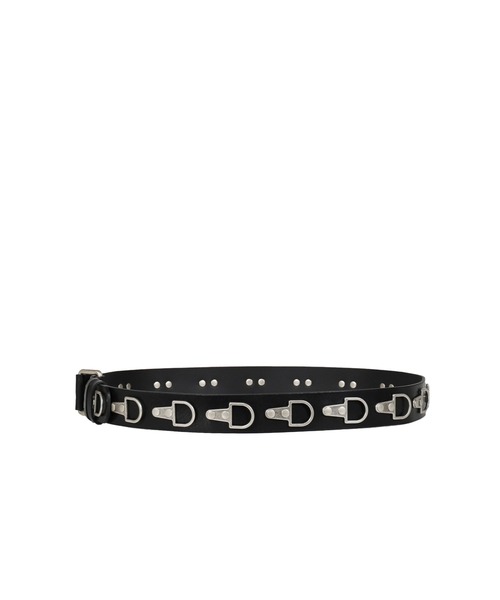 ベルト SOBRE LEATHER BELT (SOFT BLACK) Smoky Mountain Belt - USA Made Genuine Full Grain Leather
