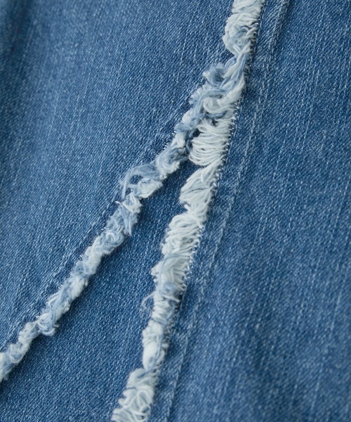 ANEDIST（アンディスト）の「フリンジデニムバギーパンツ（デニムパンツ・メンズ・ブルー/ブラック・M/L）」の19枚目の写真