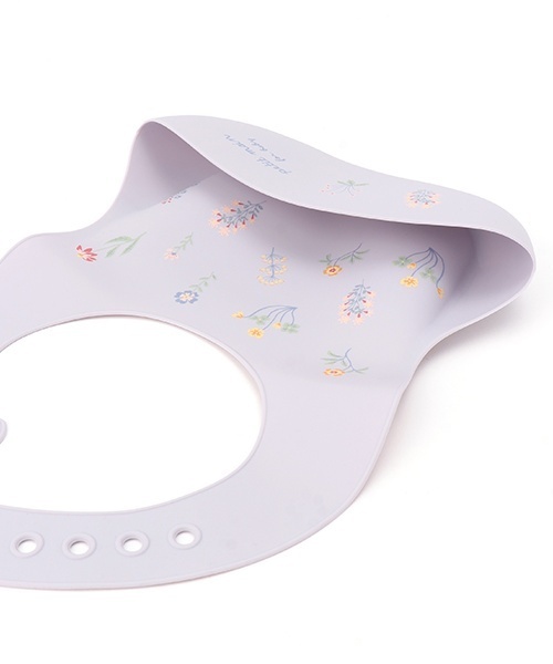 petit main（プティマイン）の「お食事シリコンBIB（マグ/哺乳瓶/お食事グッズ・キッズ・ラベンダー/ベージュ/ライトブルー/ライトピンク・F）」の12枚目の写真