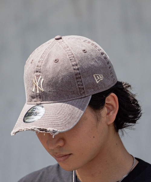 RAGEBLUE（レイジブルー）の「【NEW ERA/ニューエラ】9TWENTY MLB/ダメージキャップ（キャップ・メンズ・ダークブラウン/ブラック・FREE）」の8枚目の写真