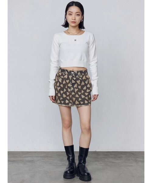 EMODA(エモダ)の「サイドゴアタンクブーツ(ブーツ・レディース・ブラック/ブラウン・SMALL/MEDIUM/LARGE)」の11枚目の写真