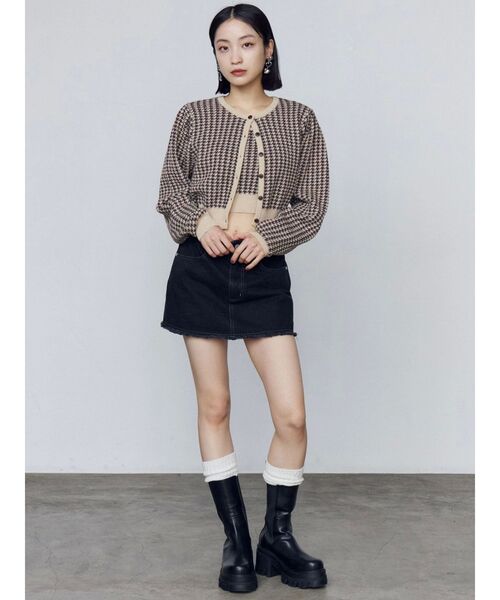 サイドゴアタンクブーツ（ブーツ）｜EMODA（エモダ）のファッション