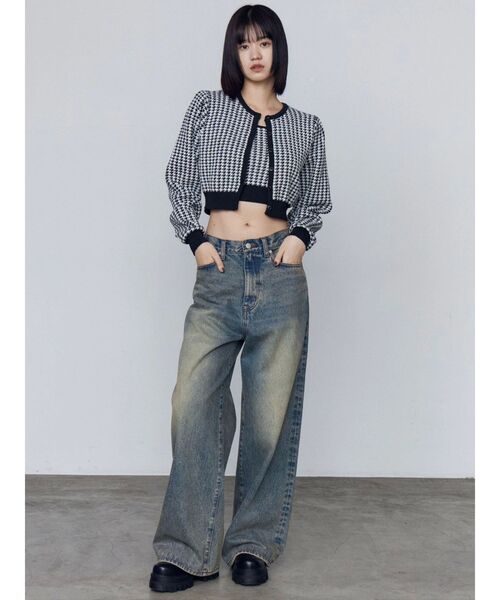 EMODA(エモダ)の「サイドゴアタンクブーツ(ブーツ・レディース・ブラック/ブラウン・SMALL/MEDIUM/LARGE)」の22枚目の写真