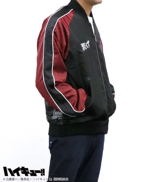 RUGGEDWORKS(ラゲッドワークス)の「【ハイキュー!!】孤爪研磨 スカジャン(スカジャン・メンズ・ブラック・L/LL/M)」の15枚目の写真