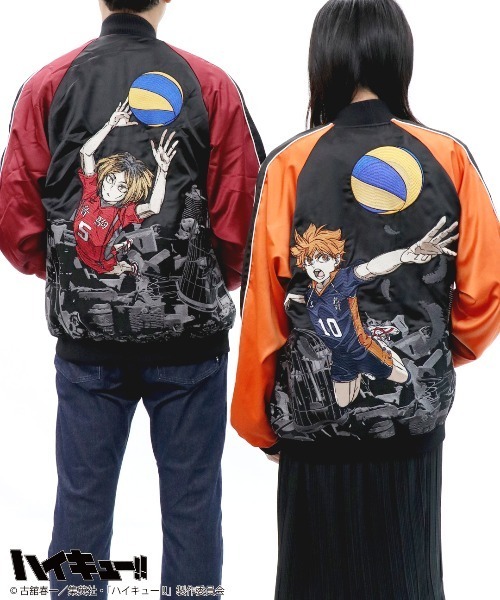 RUGGEDWORKS(ラゲッドワークス)の「【ハイキュー!!】孤爪研磨 スカジャン(スカジャン・メンズ・ブラック・L/LL/M)」の21枚目の写真