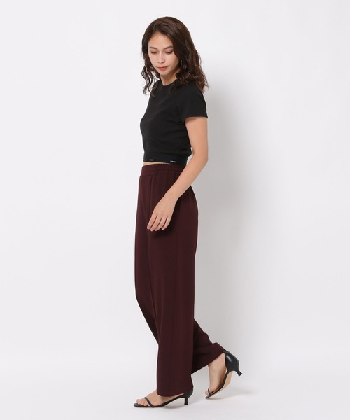 HEREIAM（ヘレイアム）の「【HEREIAM】抗菌防臭/カップ付きリブＴ（Tシャツ/カットソー・レディース・ブラック/グレー・SMALL/MEDIUM/LARGE）」の18枚目の写真