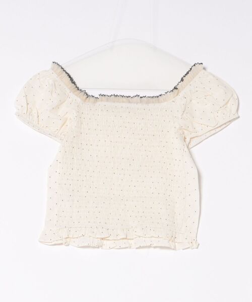 almo（アルモ）の「【LAMPOON】ドットシュシュセットブラウス（シャツ/ブラウス・レディース・ネイビー/ホワイト/レッド・FREE）」の13枚目の写真