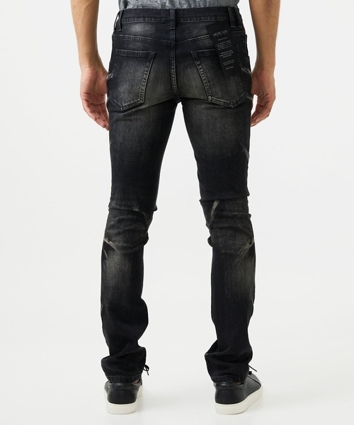 MICHEL KLEIN HOMME   （ミッシェルクランオム）の「【2025年モデル】《日本製》ブラックオーシャンデニムパンツ（デニムパンツ・メンズ・ブラック・MEDIUM/LARGE）」の10枚目の写真