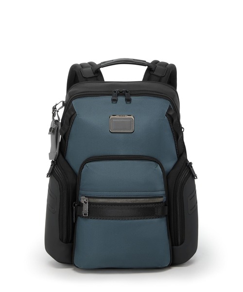 TUMI(トゥミ)の「ALPHA BRAVO 「ナヴィゲーション」バックパック(A4/PC15インチまで対応)(バックパック/リュック・メンズ・グレイッシュブルー・FREE)」の1枚目の写真