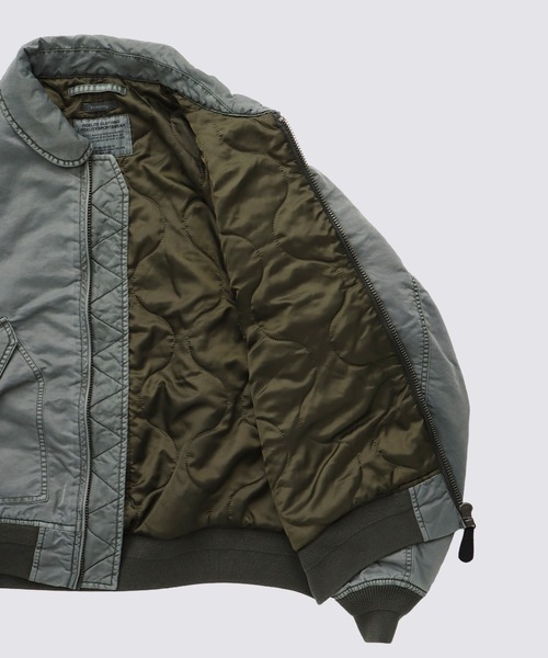 ジャケット・アウター FIDELITY vintage wash flight jacket L VINTAGE WASH FLIGHT JKT / CWU-45P / フライトジャケット（ミリタリー