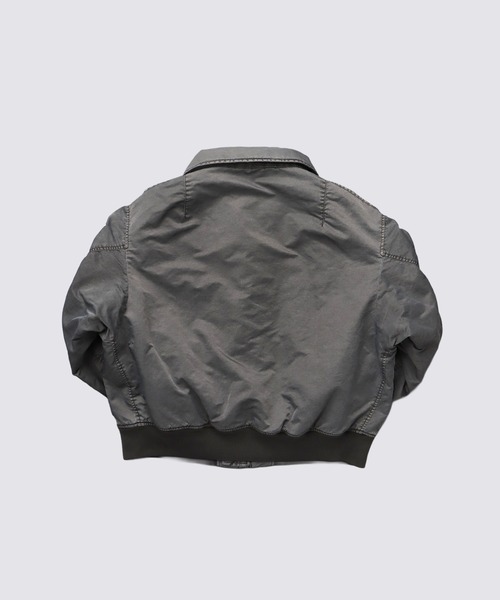 FIDELITY（フィデリティ）の「VINTAGE WASH FLIGHT JKT / CWU-45P / フライトジャケット（ミリタリージャケット・メンズ・カーキ/ブラック・MEDIUM/LARGE）」の5枚目の写真