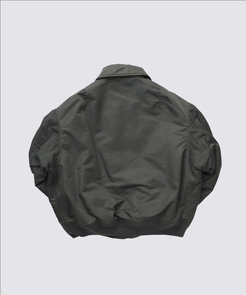 FIDELITY(フィデリティ)の「VINTAGE WASH FLIGHT JKT / CWU-45P / フライトジャケット(ミリタリージャケット・メンズ・カーキ/ブラック/オリーブ・MEDIUM/LARGE)」の17枚目の写真