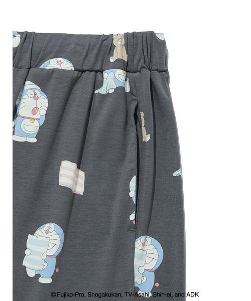 gelato pique（ジェラートピケ）の「【ドラえもん】【ユニセックス】おはようおやすみハーフパンツ（ルームウェア/パジャマ・レディース・オフホワイト/チャコールグレー・S-M/M-L）」の17枚目の写真
