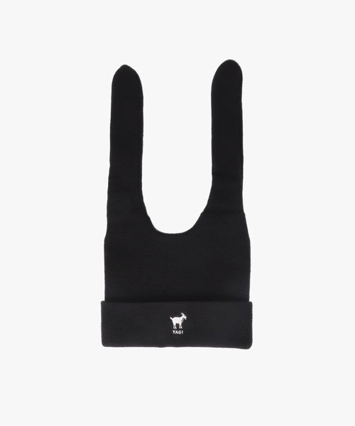 KANGOL（カンゴール）の「KANGOL YAGI Rabbit Ears Beanie / カンゴール（ニットキャップ/ビーニー・レディース・ナチュラル/ブラック/ブラック×ホワイト/ピンク・ONE SIZE）」の16枚目の写真