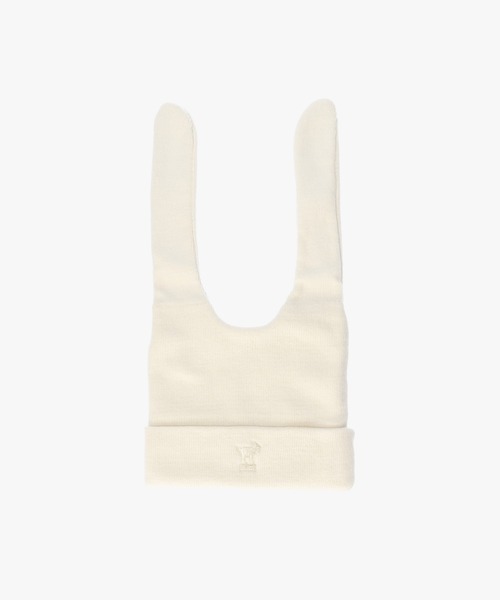 KANGOL（カンゴール）の「KANGOL YAGI Rabbit Ears Beanie / カンゴール（ニットキャップ/ビーニー・レディース・ナチュラル/ブラック/ブラック×ホワイト/ピンク・ONE SIZE）」の8枚目の写真