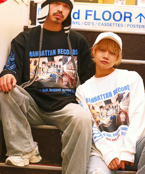セール】TENGA×Manhattan Records Long sleeve TEE（Tシャツ
