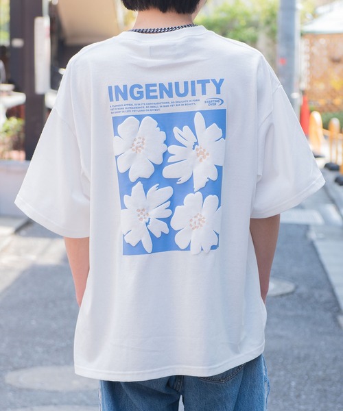 Starting Over(スターティングオーバー)の「【Starting Over/スターティングオーバー】various logo designs T-shirt / 箔 発泡 ロゴ デザイン プリント 半袖 Tシャツ(Tシャツ/カットソー・メンズ・ホワイト/ブラック系その他2/ホワイト系その他2/ブラック/ブラック系その他/ホワイト系その他・L/M)」の14枚目の写真