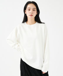 FORTUNA HOMME | 【FORTUNA/フォルトゥナ】ECOTECコクーンシルエットロングTシャツ/ユニセックス【WEB限定】(Tシャツ/カットソー)